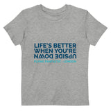 Organic cotton kids t-shirt - Life's better